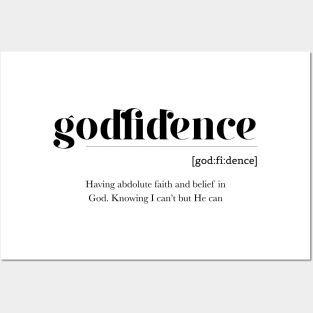 Godfidence - Definition Posters and Art